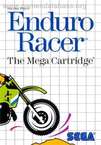 Cover Enduro Racer for Master System II